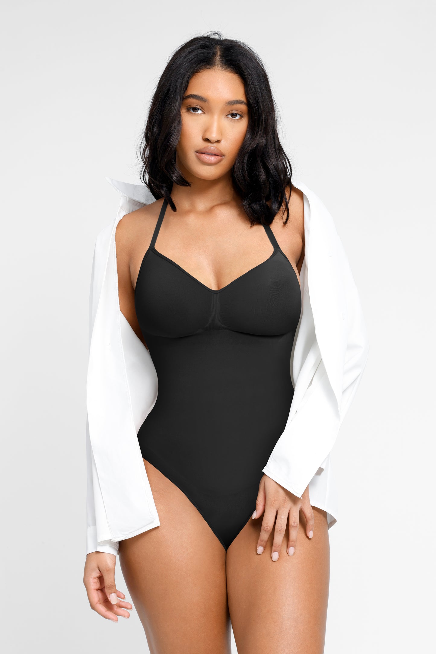 Seamless Sculpt Thong Bodysuit